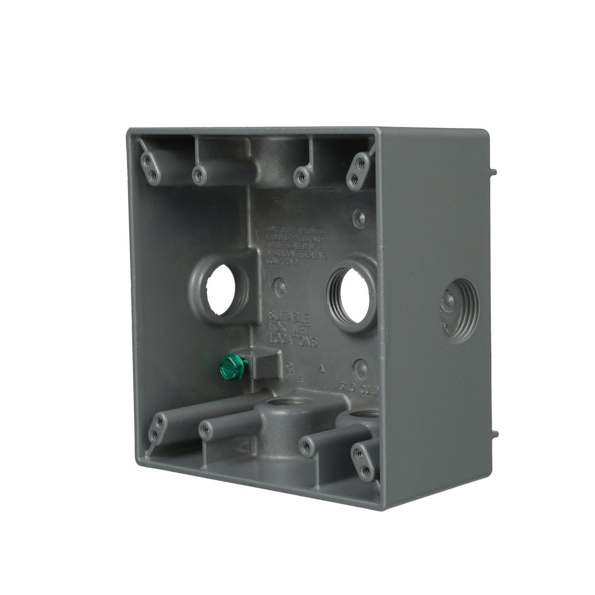 Raco 5338-0 2-Gang Weatherproof Box w/7 1/2