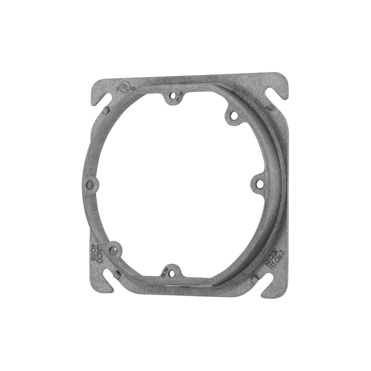 RACO 4O58 Square-to-Octagon Mud Ring 5/8 in Raised | OneSource
