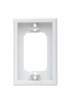 P&S 1594-TPAW Thermoplastic Gfci Extension Ring Nylon White