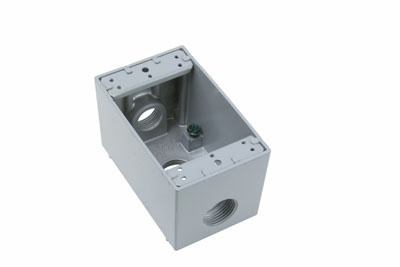 P&S WPBD33 Weatherproof Deep Box 1-Gang 3 Hole 3/4 | Gordon