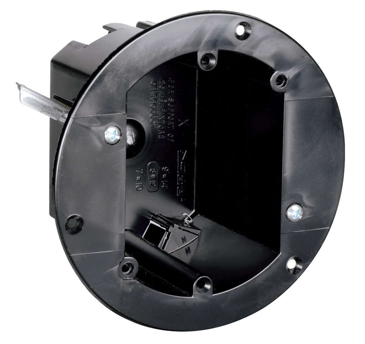 Pass & Seymour C1-18-WAC 3-3/4 Round Old Work Ceiling Box w