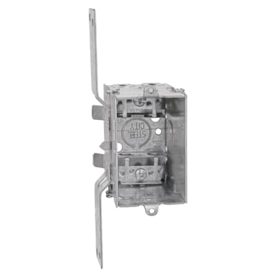 Steel City CWXV-25 3X2X2-3/4, Switch Box , Steel, 14Cu, Gangable