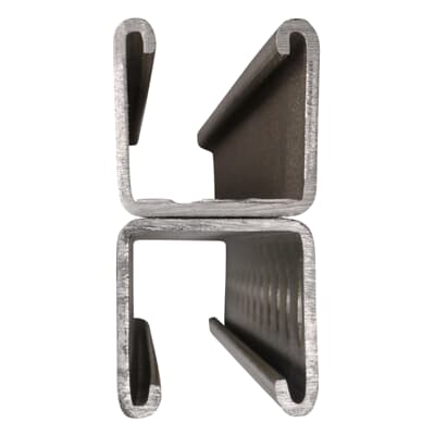 CHNL BK-BK 12GA 1-5/8X1-5/8 20FT HD