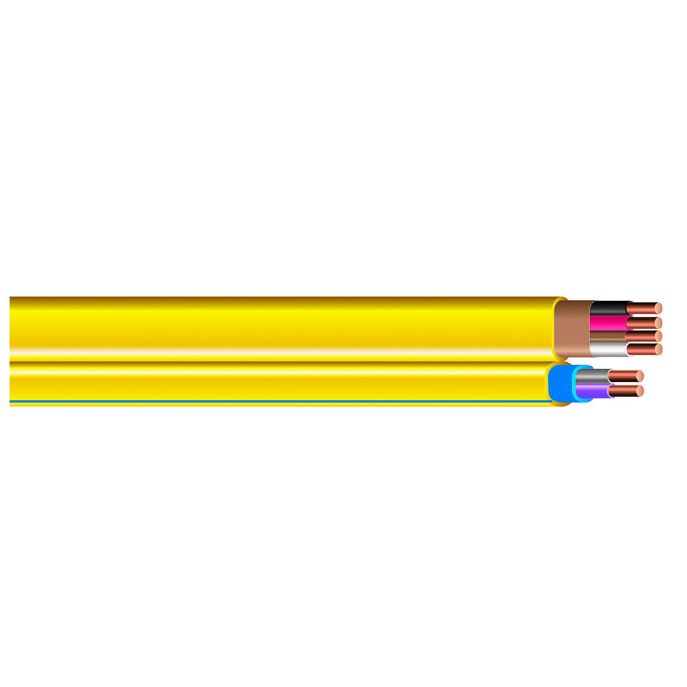 Product image for Southwire 67962901 NM-B-PCS 12/3 With Ground, 16/2 PEGY, 200 Foot Coil