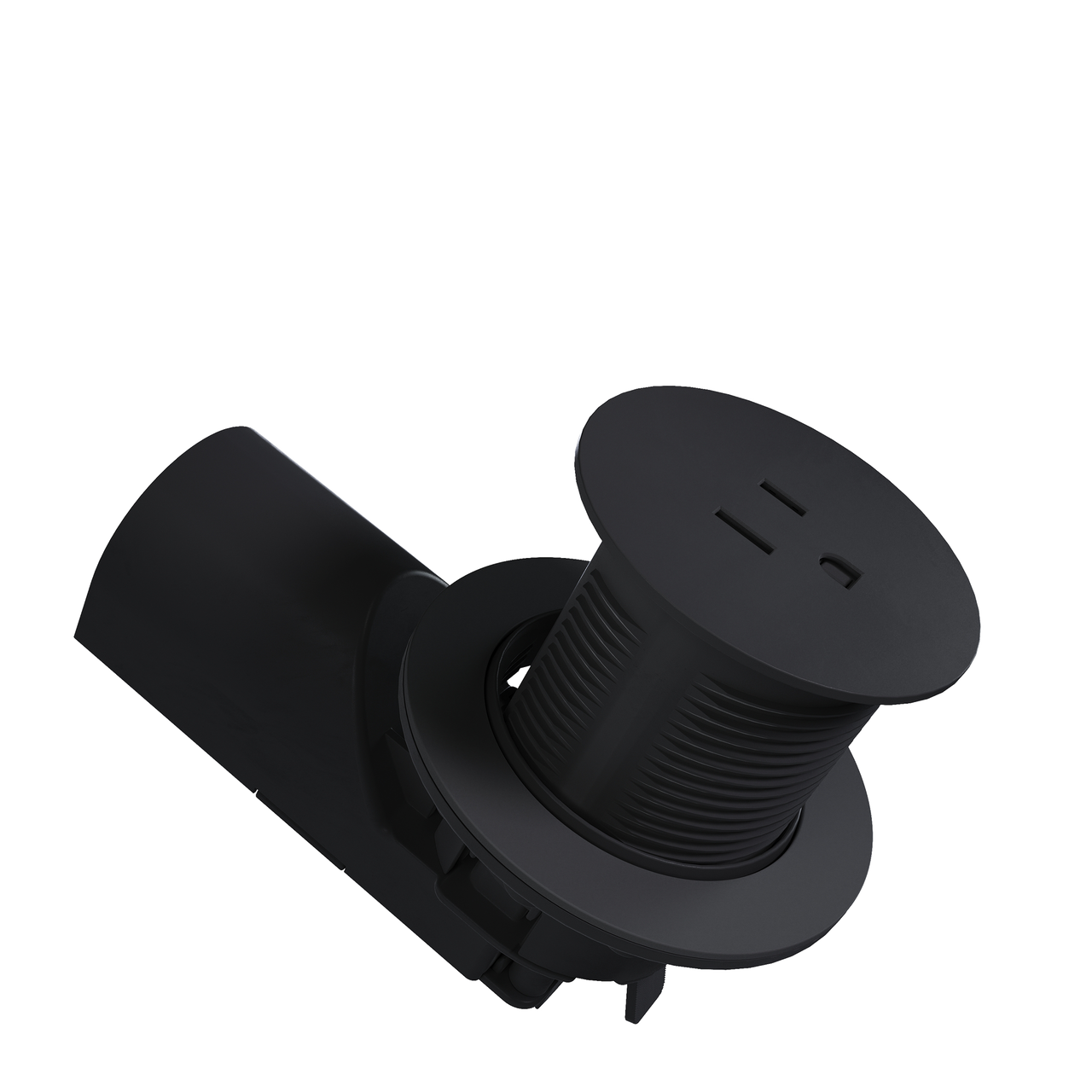 Product image for Pass & Seymour CP498TR15BK 15A 125V Kitchen Countertop Outlet, Tamper-Resistant, 5-15R, Matte Black