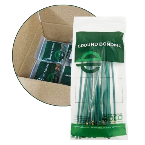 EPC 20216 EPC GROUND PIGTAIL 6" 12GA SOLID (50 PACK)