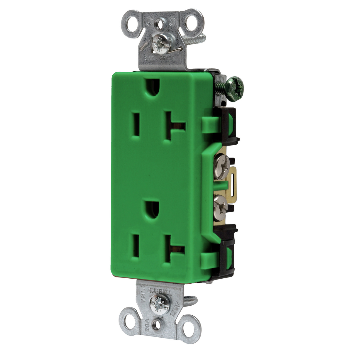 Product image for HWDK DR20GN DECO RCPT, COMM GRD, 20